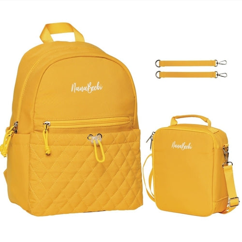 MIMMTI® Mini luiertas rugzak en kinderrugzak in één