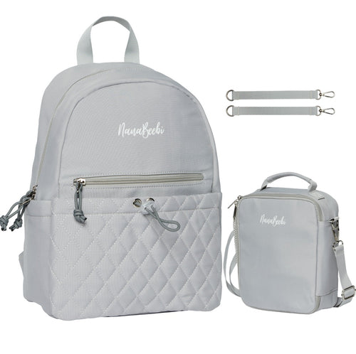 MIMMTI® Mini luiertas rugzak en kinderrugzak in één